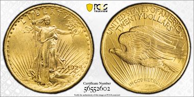 1924 $20 N1