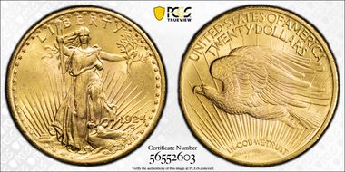 1924 $20 MS63