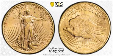 1925 $20 MS64