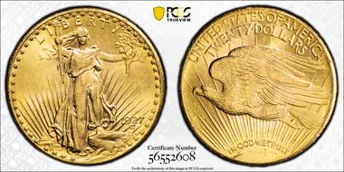 1927 $20 MS63