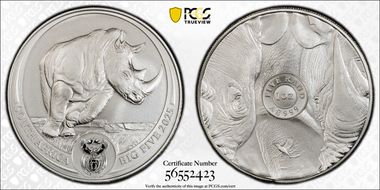 2025 5 Rand The Big Five - Rhino MS70