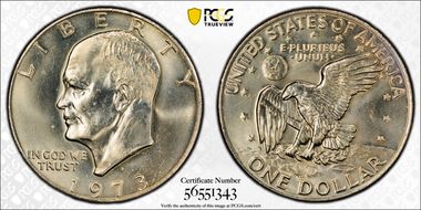 1973-D $1 MS64