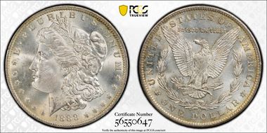 1888-O $1 MS65