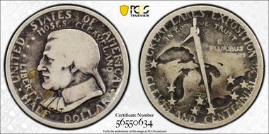 1936 50C Cleveland G6