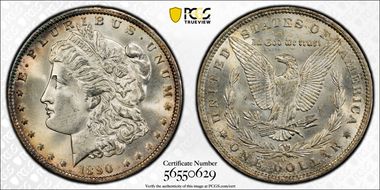1890-O $1 MS65