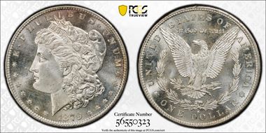 1879-S $1 MS66+