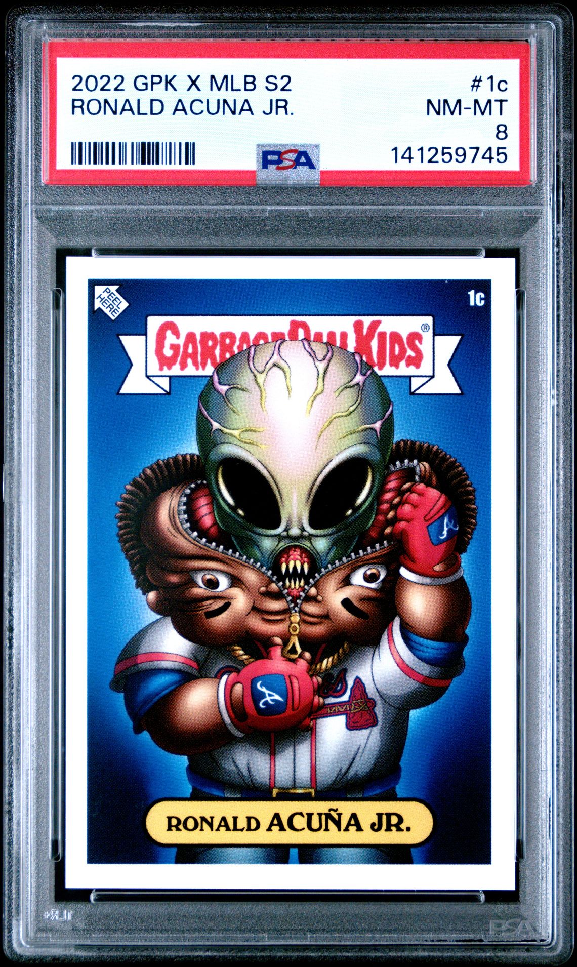 Ronald Acuna Jr. PSA 8