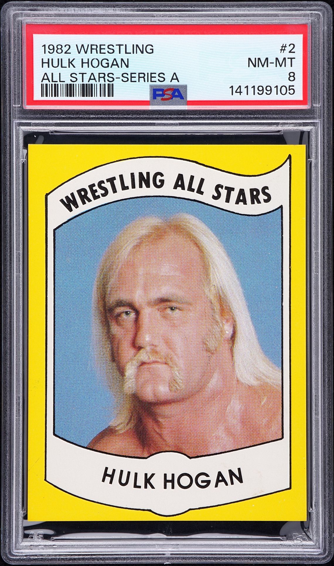1982 WRESTLING ALL-STARS SERIES A ALL STARS-SERIES A #2 Hulk Hogan front
