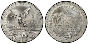 1996-Mo Onza Libertad Ag MS69