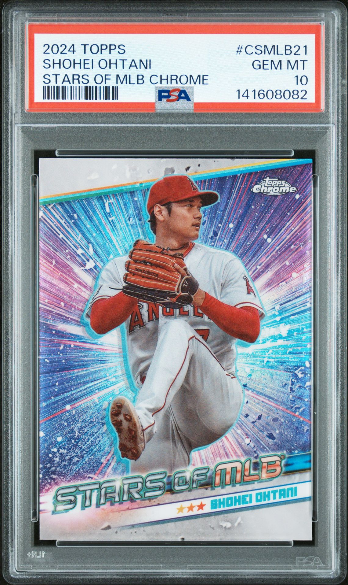 2024 Topps TOPPS STARS OF MLB CHROME #CSMLB21 Shohei Ohtani front