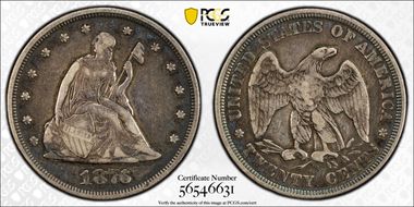 1876 20C VF30