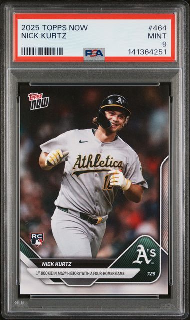 Topps Nick Kurtz front