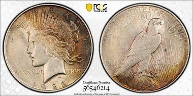 1922 $1 AU55