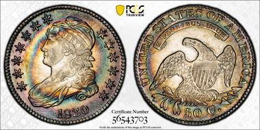 1830 50C O-117 AU55+ 