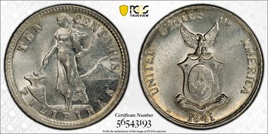 1941-M 10C MS65