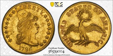 1796 $10 MS62