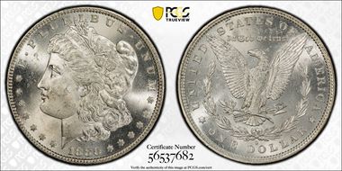 1880-O $1 MS64