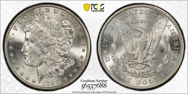 1899-S $1 MS65