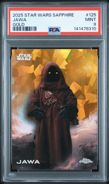 2025 Star Wars Topps Chrome Sapphire #125 Jawa front