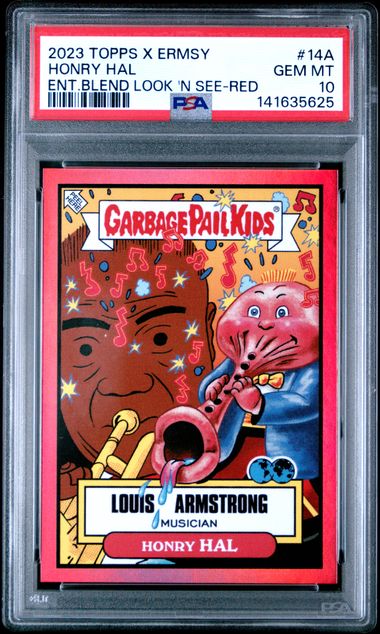 2023 Topps TOPPS X ERMSY ENTERTAINMENT BLEND LOOK 'N SEE ENT.BLEND LOOK 'N SEE-RED #14A Honry Hal front