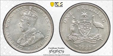 1931(m) Shil MS62