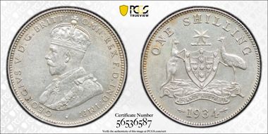 1934(m) Shil KM-26 Ag AU53