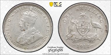1913 Shil AU53