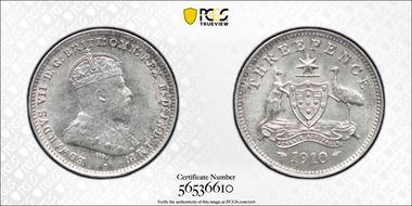 1910 3D KM-18  Ag MS62