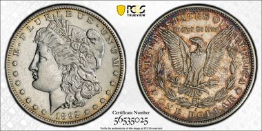 1892-S $1 AU50