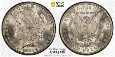 1883-CC $1 MS65