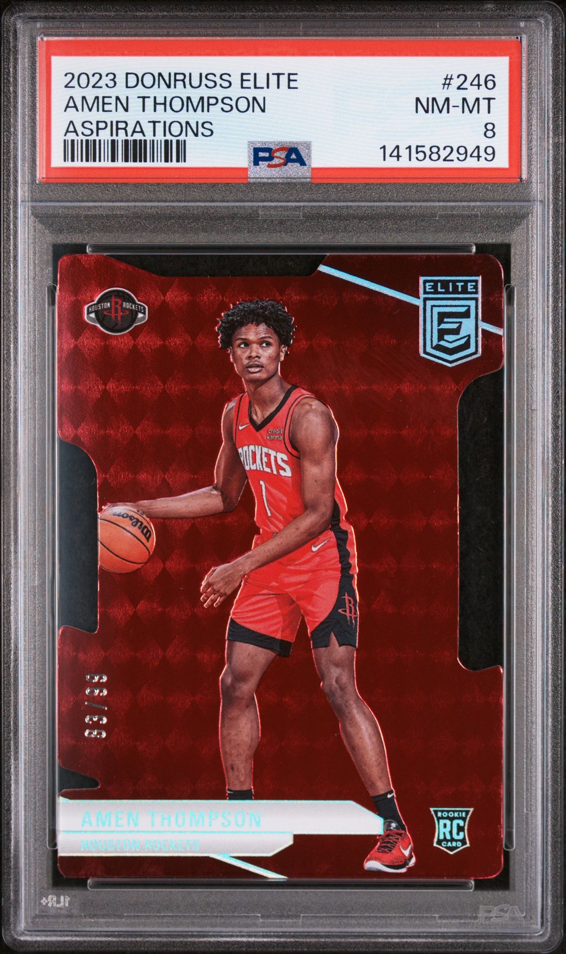 2023 Panini PANINI DONRUSS ELITE ASPIRATIONS #246 Amen Thompson front