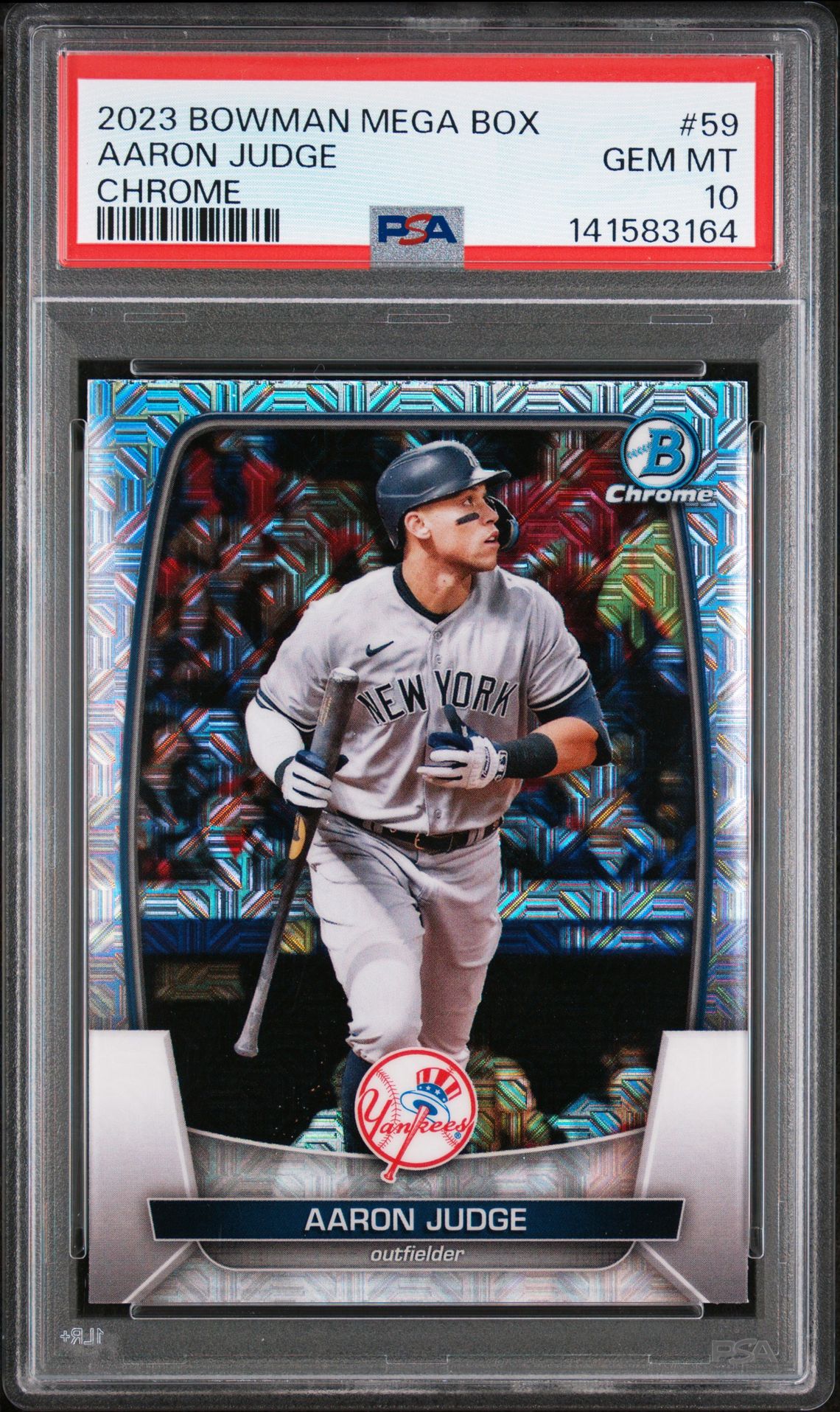 2023 Bowman BOWMAN MEGA BOX CHROME #59 Aaron Judge front