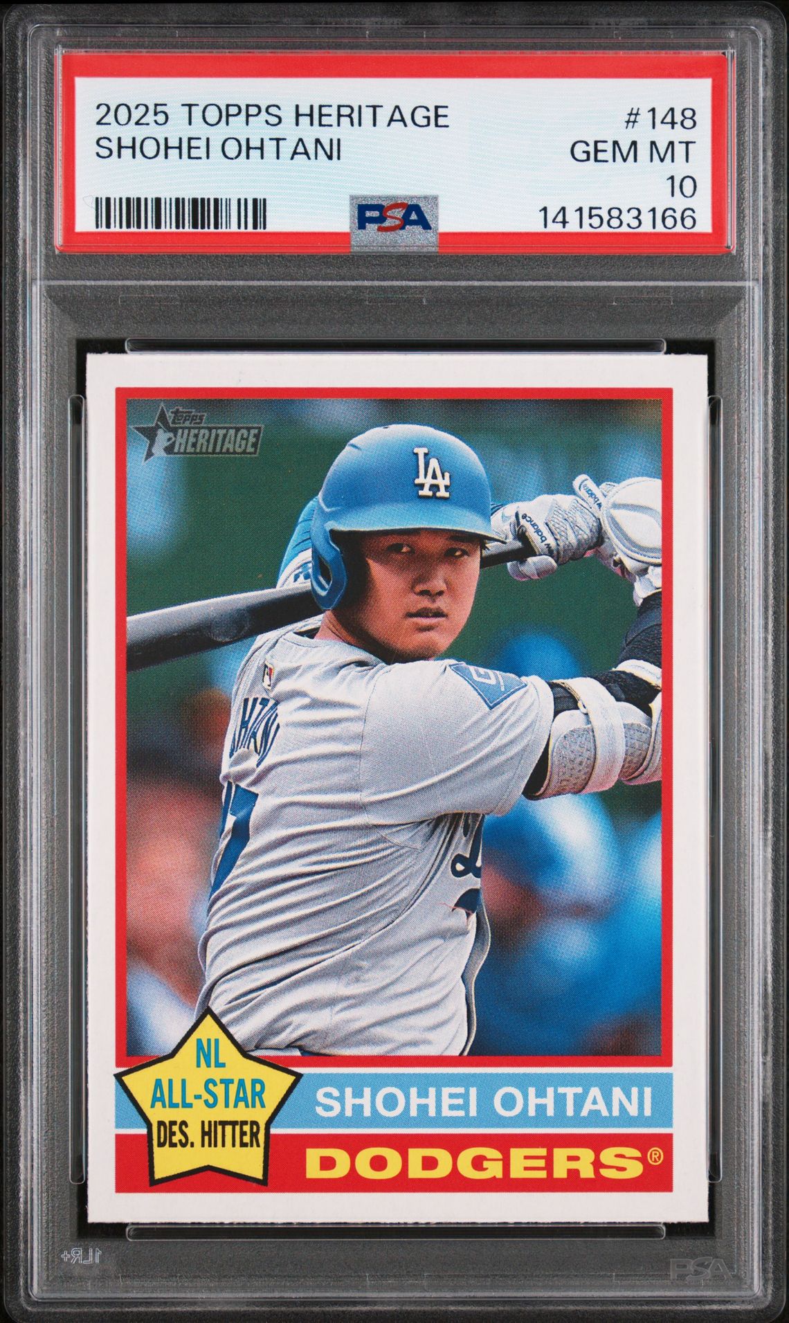 Topps Shohei Ohtani front