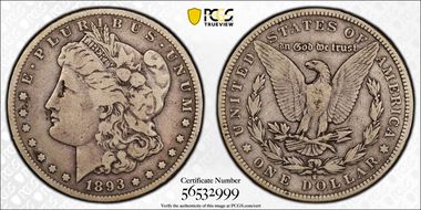 1893-S $1 F12