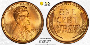 1919 1C MS68RD