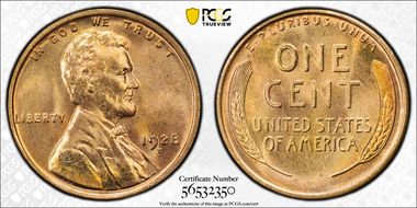 1928-D 1C MS66+ RD