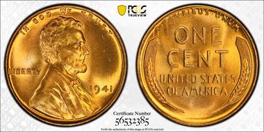 1941 1C MS68RD