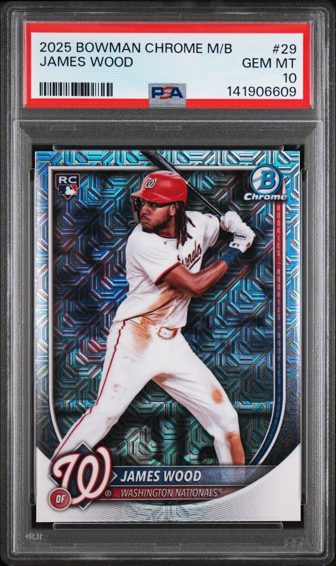 2025 Bowman Chrome BOWMAN CHROME MEGA BOX Refractor #29 James Wood front