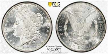 1878-S $1 MS64+