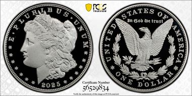 2025-S $1 Morgan Dollar PR70DCAM