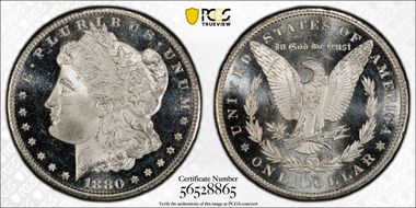 1880-S $1 MS67DMPL