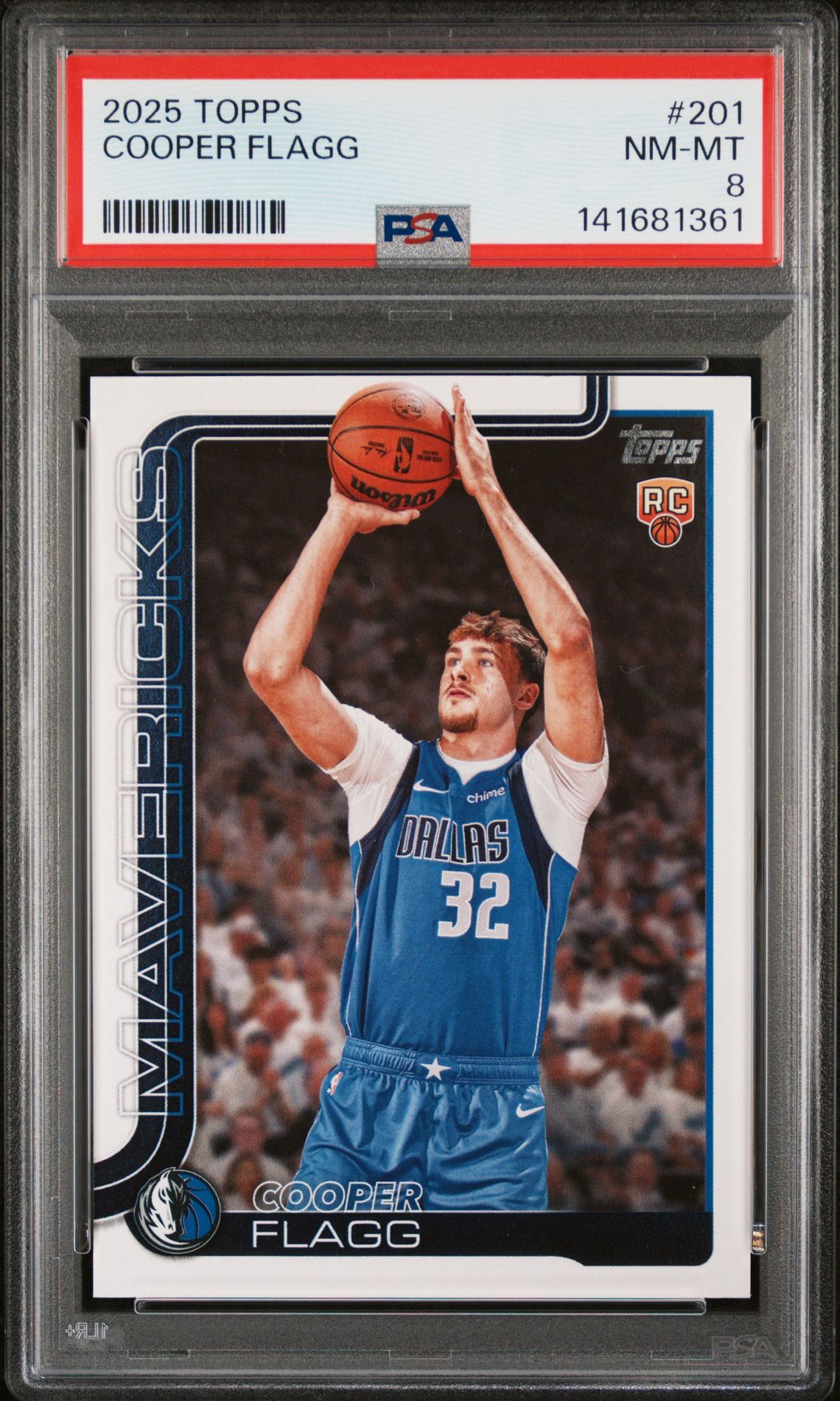 2025 Topps Cooper Flagg #201 Nm-Mt 8 front