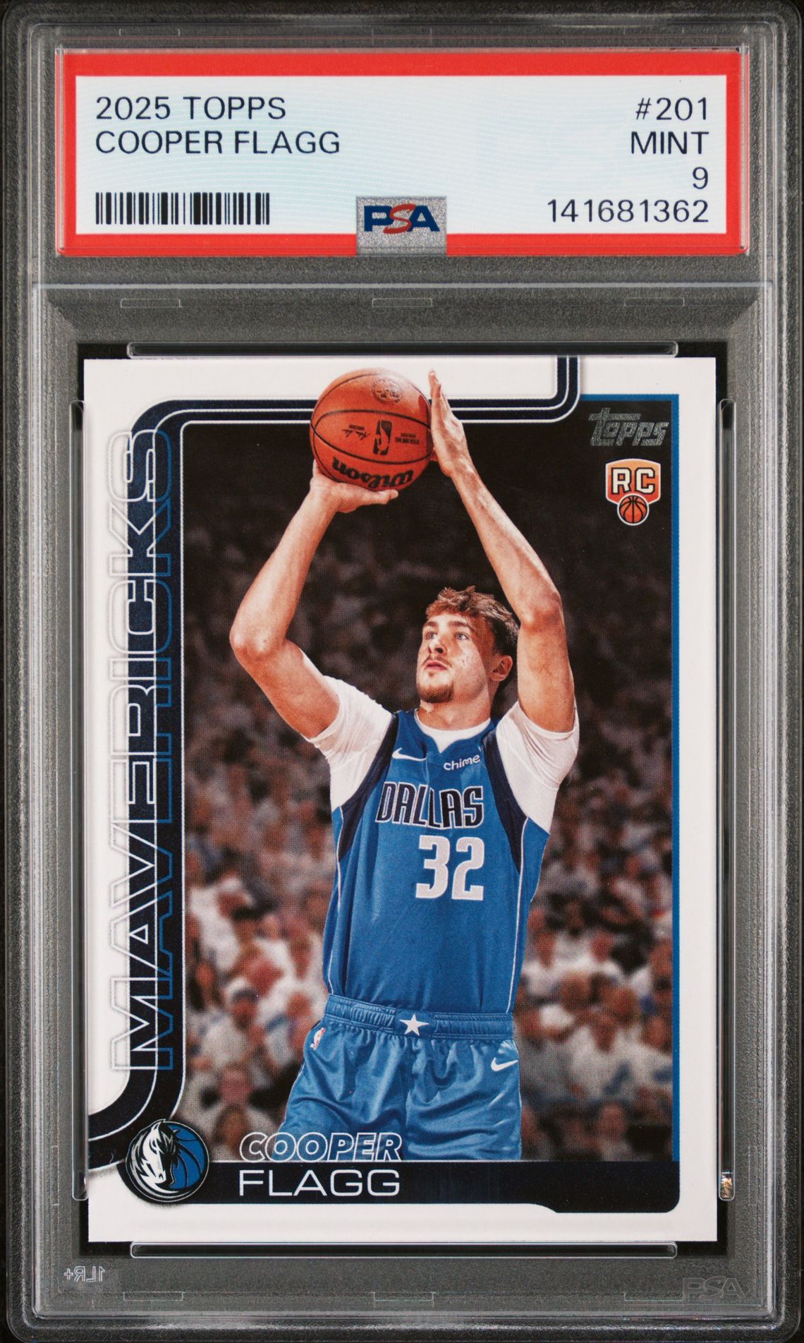 2025 Topps Cooper Flagg #201 Mint 9 front