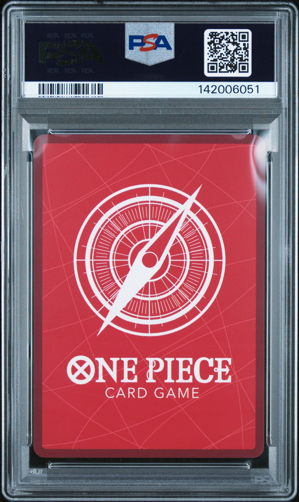 2025 One Piece Op11-A Fist Of Divine Speed Monkey D. Luffy #040 (Alternate Art) Gem Mt 10 back