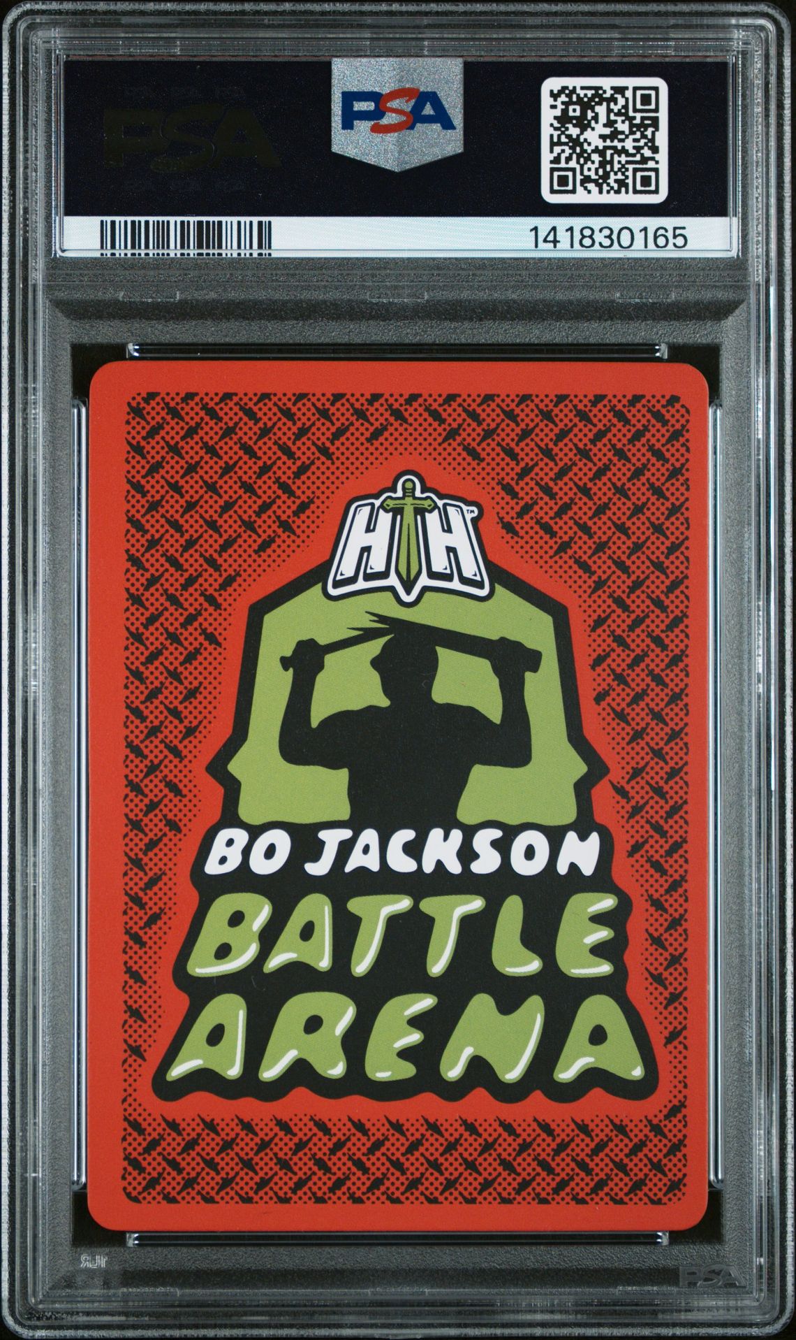 2025 Bo Jackson Battle Arena 2026 Edition Grillin' Battlefoil J-Cam #100 Gem Mt 10 back