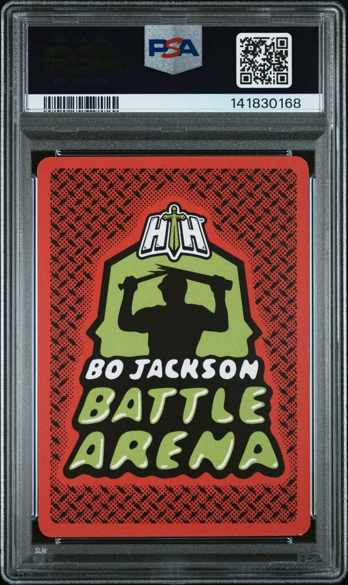 2025 Bo Jackson Battle Arena 2026 Edition Icon Battlefoil Scary #372 Mint 9 back