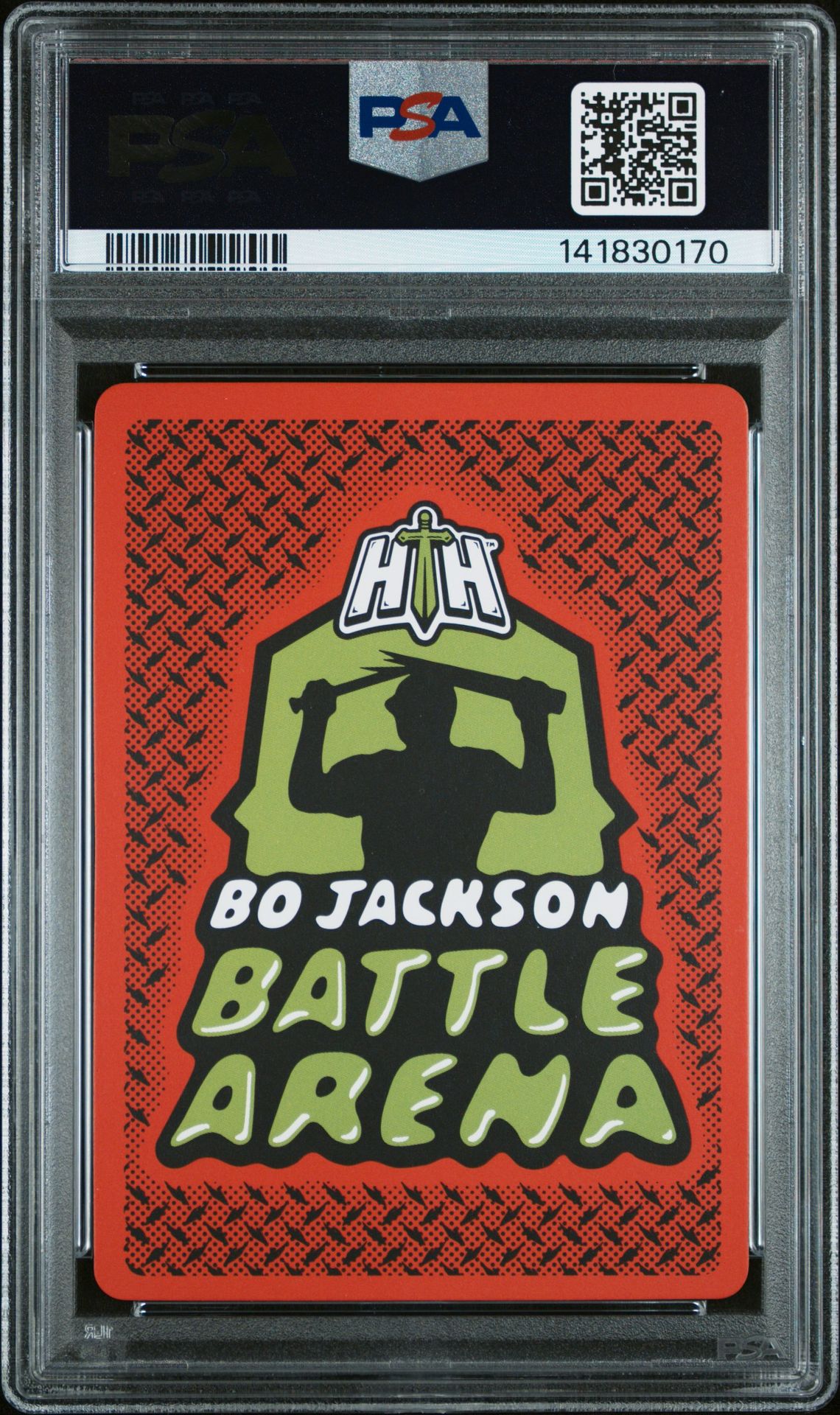 2025 Bo Jackson Battle Arena 2026 Edition Grillin' Battlefoil Homestead #112 Gem Mt 10 back