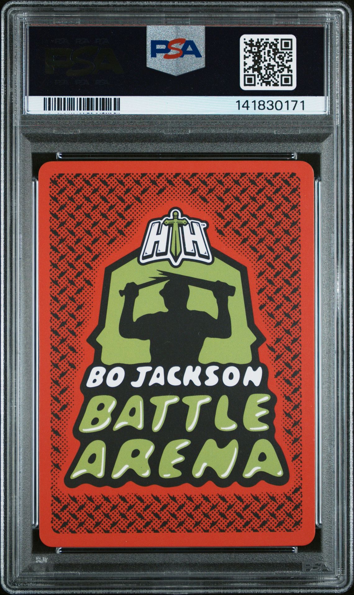 2025 Bo Jackson Battle Arena 2026 Edition Chillin' Battlefoil Kettle-Bell #107 Gem Mt 10 back