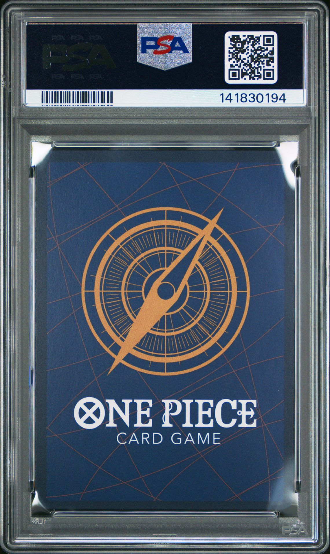 2025 One Piece Op11-A Fist Of Divine Speed Honesty Impact #018 (Alternate Art) Gem Mt 10 back