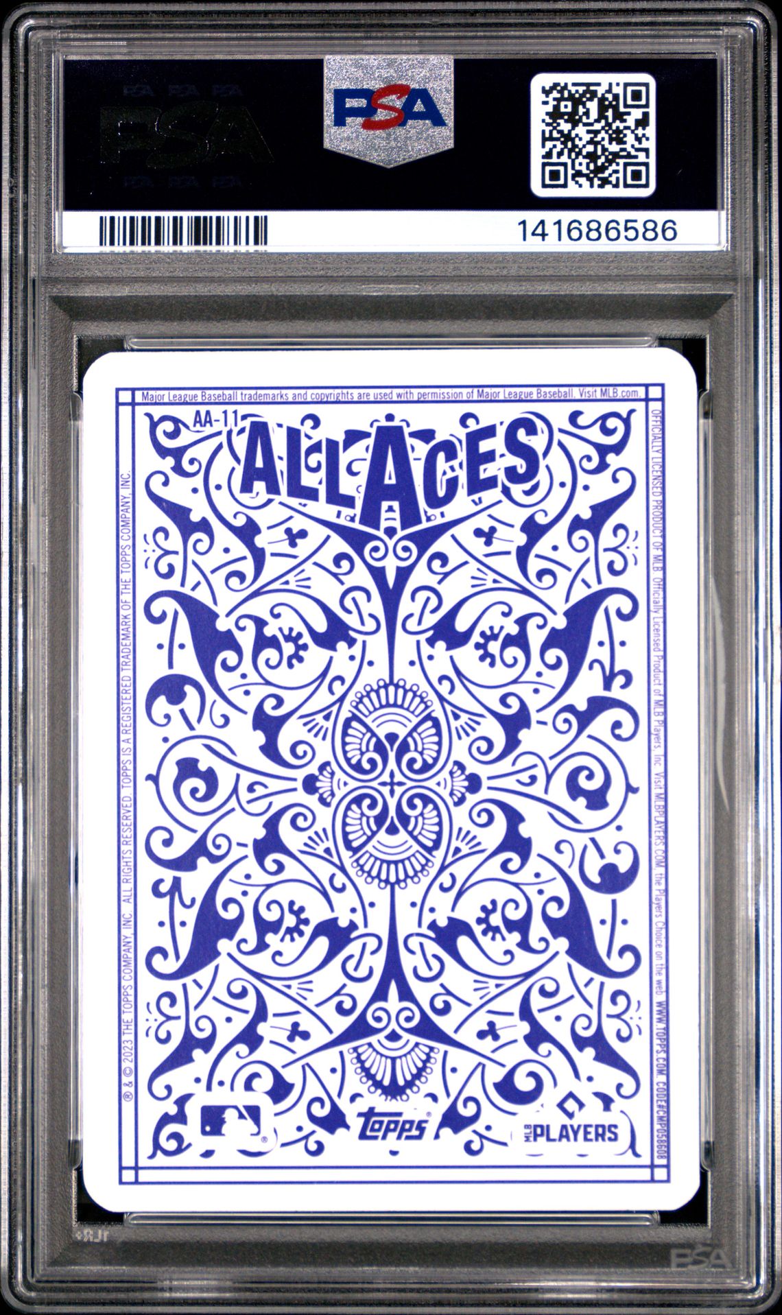 2023 Topps All Aces Shohei Ohtani #Aa11 (All Aces) Gem Mt 10 back